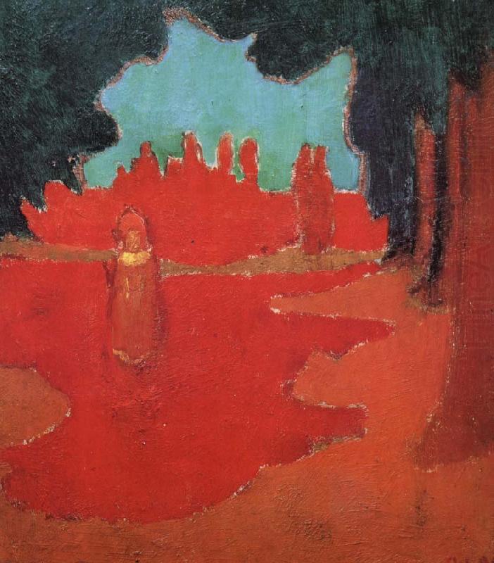 sunlight on the terrace, Maurice Denis